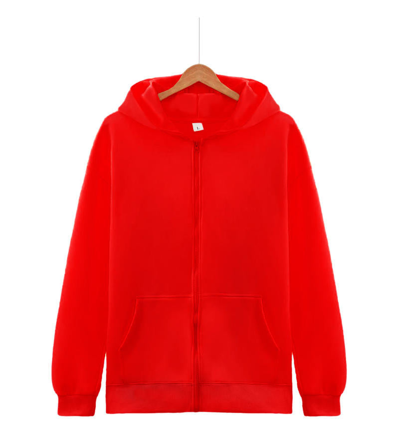 Unisex nan leichter Reißverschluss-Hoodie mit innen angerautem French-Terry, flachen Nähten und Kängurutaschen Echo Archiv