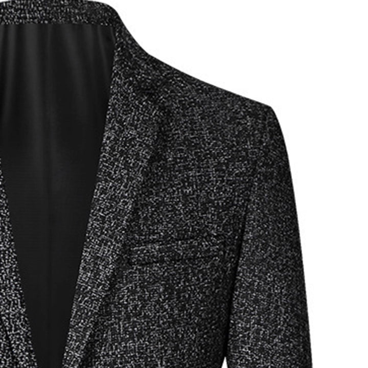 Herren strukturiertes Blazer Outfit Echoarchiv