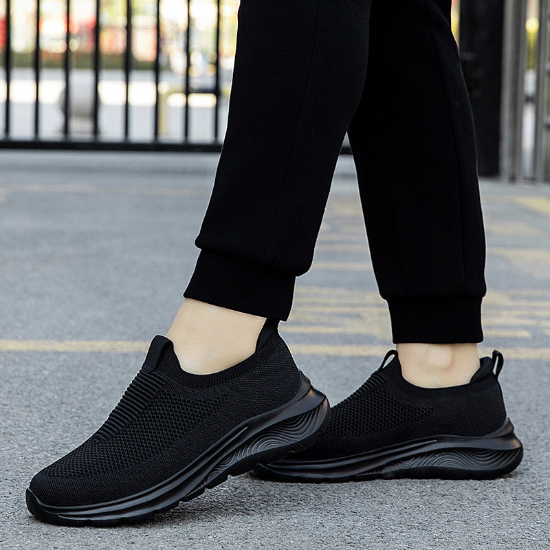 Damen nan nahtloser Strick-Slip-On mit elastischem Einstieg, gepolstertem Komfortfußbett und profiliertem Leichtlaufsohlen-Design Echo Archiv