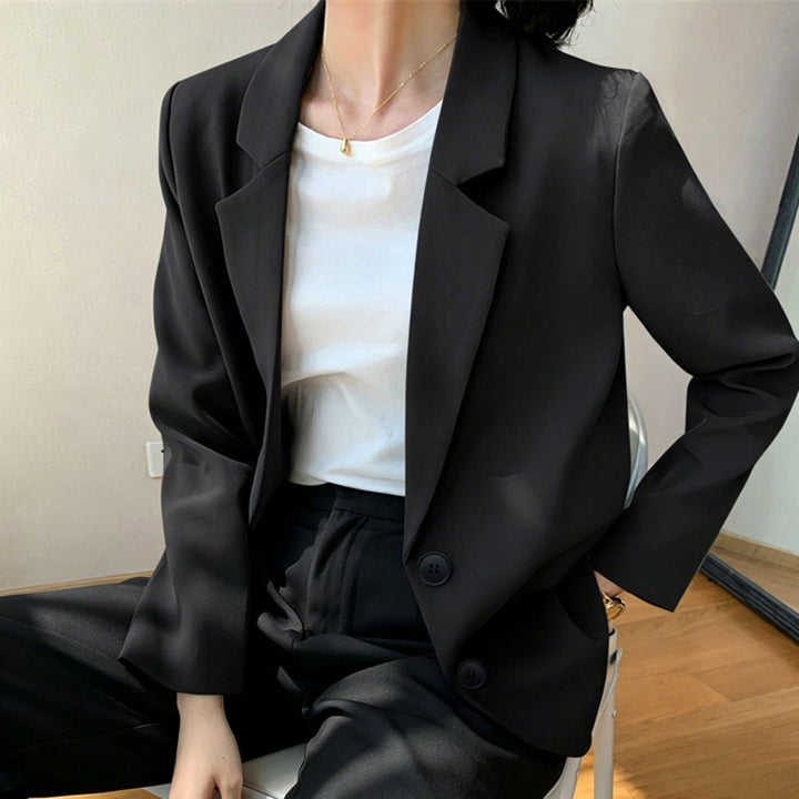 Damen Eleganter Oversized Blazer mit hochwertigen Details Echo Archiv