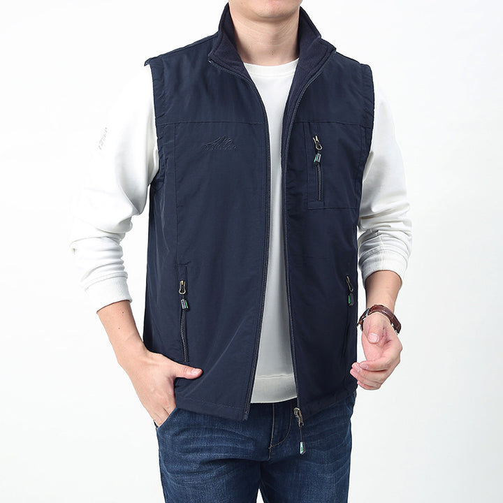 Herren Funktionales Fleece Weste Echo Archiv 1787797793