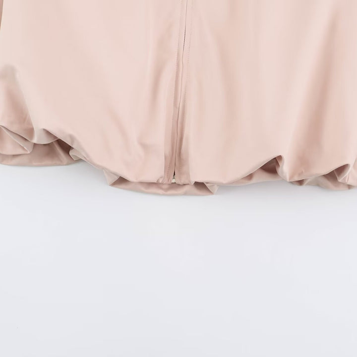 Damen Oversize-Trainingsjacke mit hohem Stehkragen, Raglanärmeln und verdecktem Reißverschluss Echo Archiv