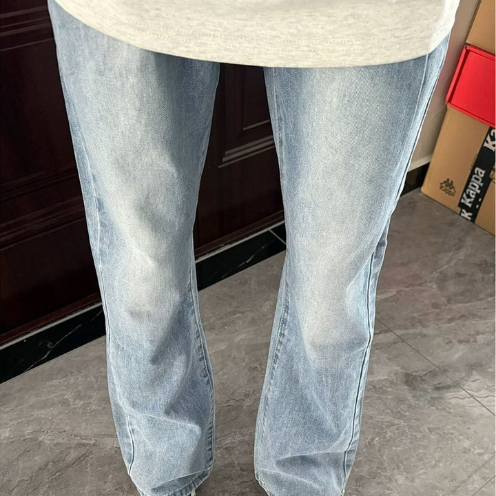 Damen Weitgeschnittene Denim-Jeans Echo Archiv