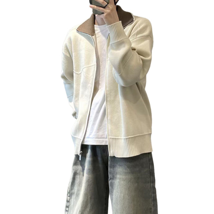 Herren Sportliche und modische Strickjacke Echo Archiv