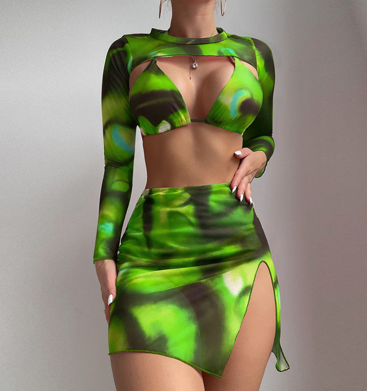 Damen modisches Ensemble mit Cut-Out-Design Echo Archiv