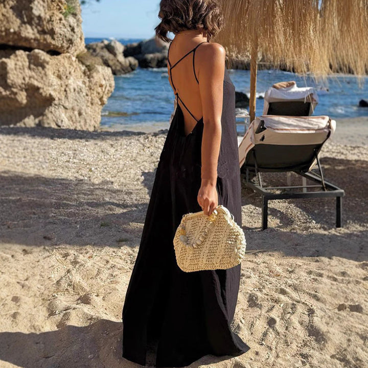 Damen Strandkleid mit Rückenausschnitt Echoarchiv