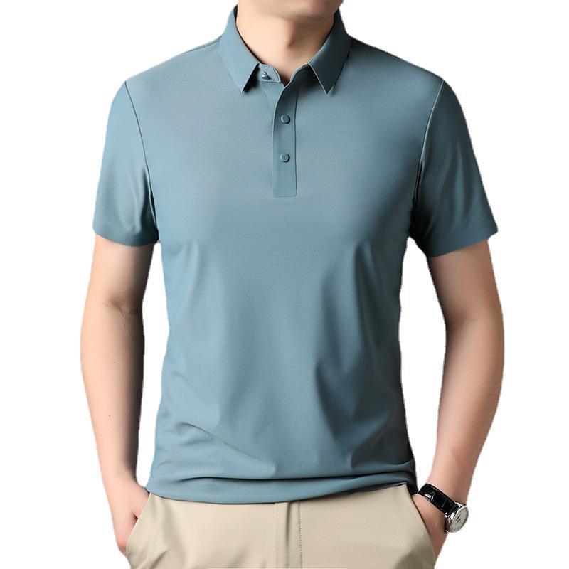 Herren atmungsaktives Poloshirt mit strukturiertem Gewebe Echoarchiv