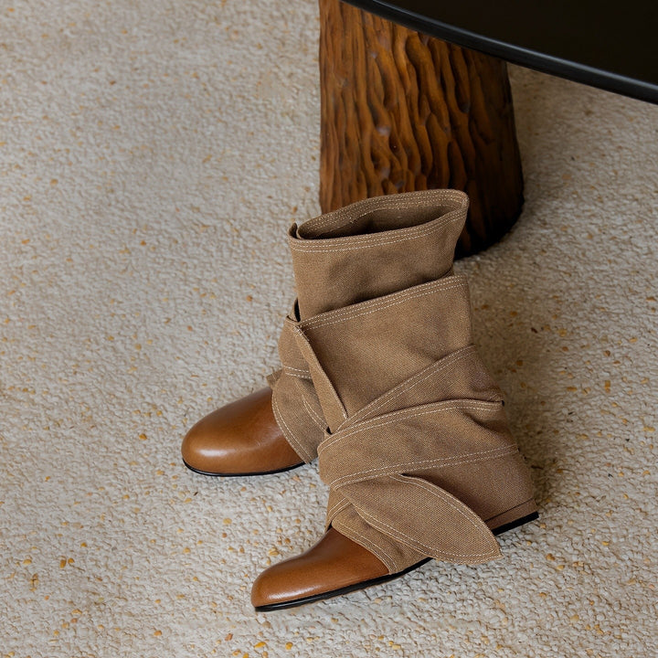 Damen Modische und elegante Softboots Echo Archiv