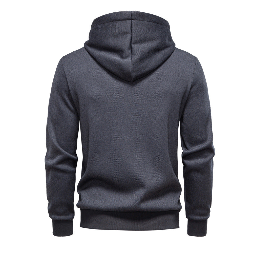 Herren funktionale Sweatjacke mit praktischer Kapuze und modernem Reißverschluss Echoarchiv