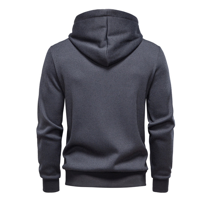 Herren funktionale Sweatjacke mit praktischer Kapuze und modernem Reißverschluss Echoarchiv