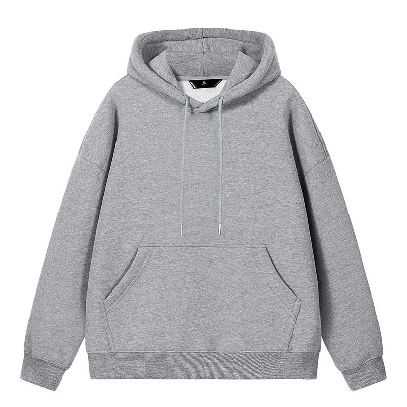 Unisex Oversize-Kapuzenpullover mit Kängurutasche und überschnittener Schulter Echo Archiv