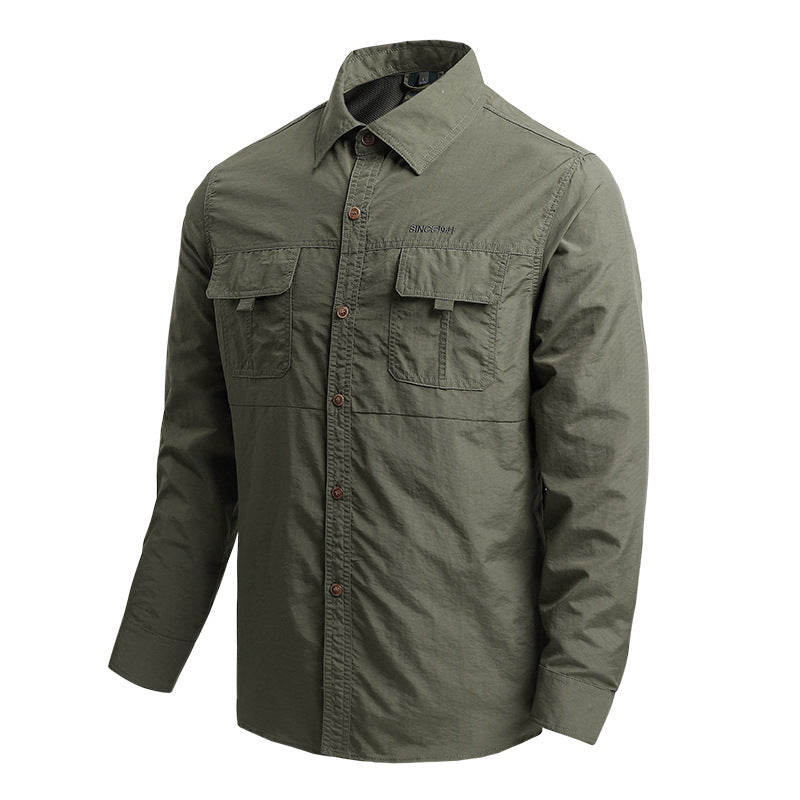 Herren Funktionales Outdoor-Hemd Echo Archiv