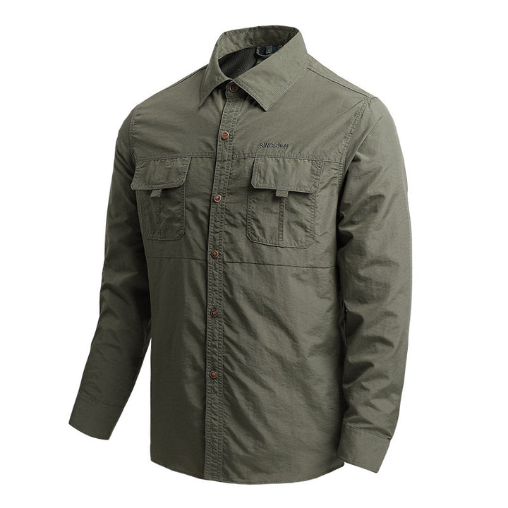 Herren Funktionales Outdoor-Hemd Echo Archiv