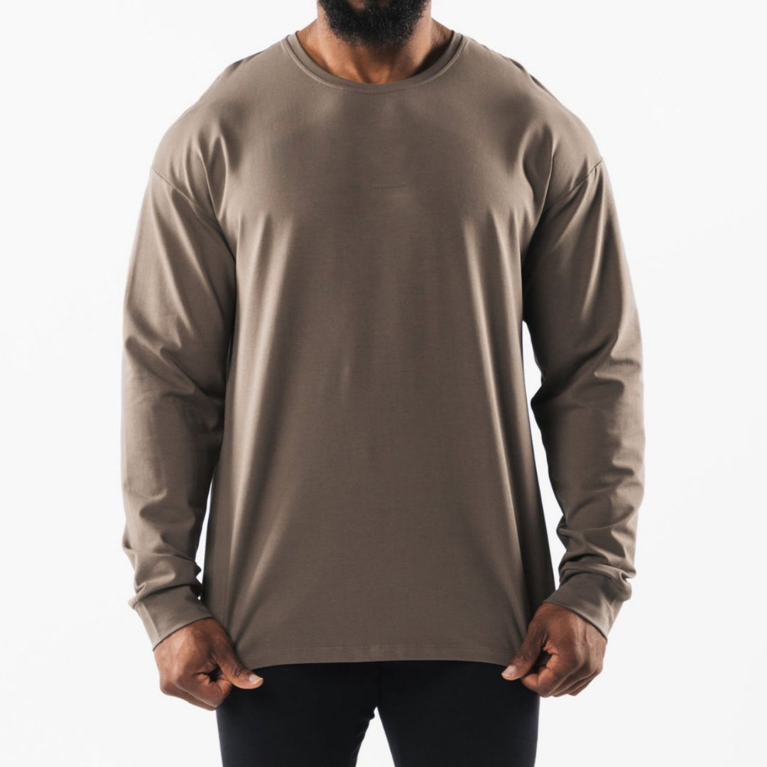Herren Langarm Sportshirt aus atmungsaktivem Funktionsmaterial Echoarchiv