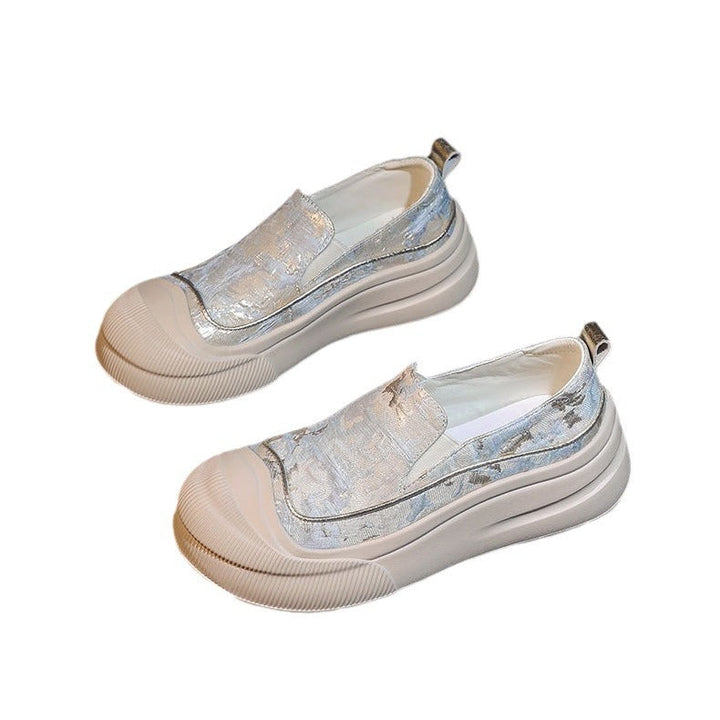Damen Slip-On Sneakers mit elastischem Obermaterial und dämpfender Sohle Echo Archiv