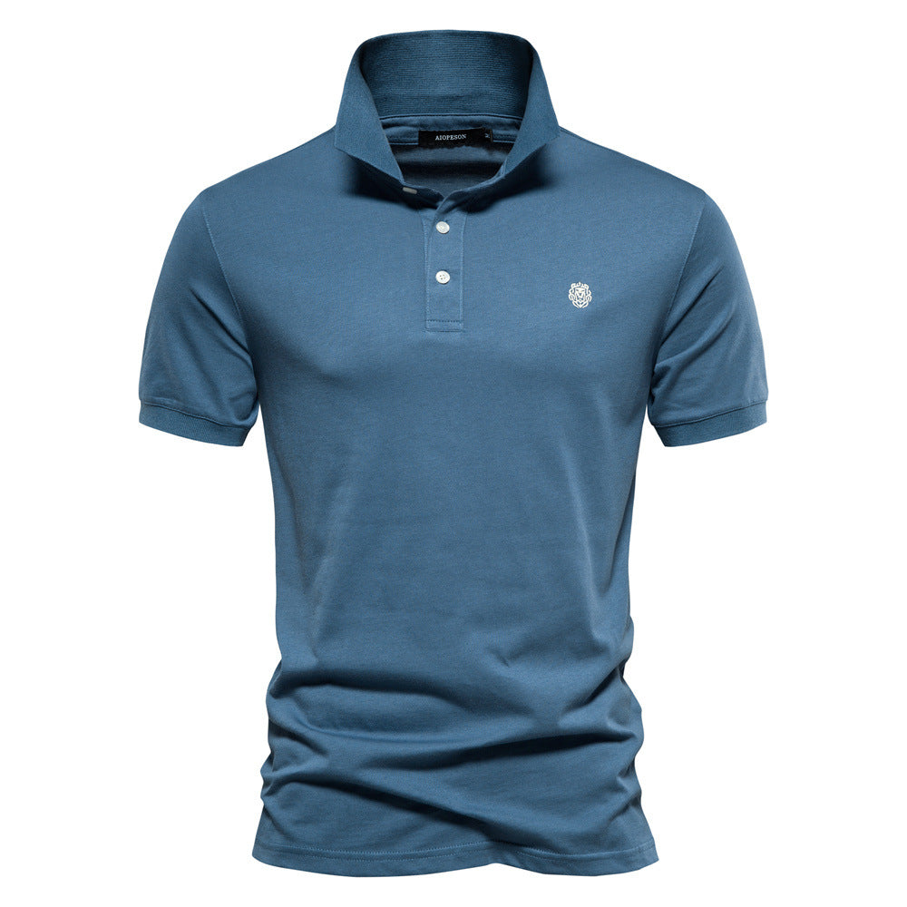 Herren Polo-Shirt mit feiner Piqué-Struktur und klassischem Kragen Echoarchiv