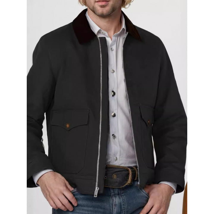 Herren leichte Utility-Jacke mit praktischen Taschen Echoarchiv