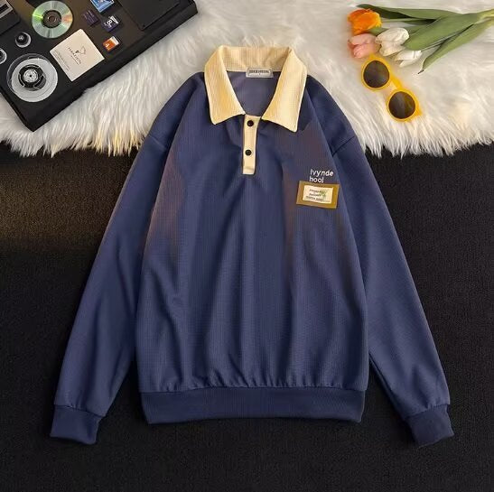 Herren Sportlicher Stehkragenpullover Echoarchiv