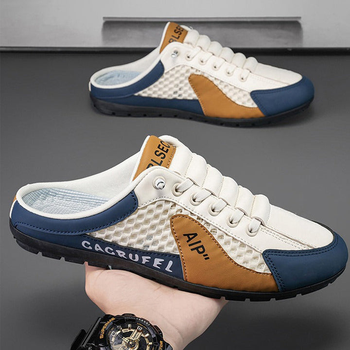 Herren Leichte Slip-On Freizeitsneaker mit Atmungsaktivem Mesh-Design – Tavélo
