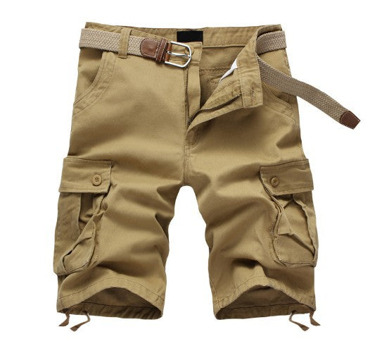 Herren Cargo-Shorts mit vielseitigen Taschen und verstellbarem Bund Echoarchiv