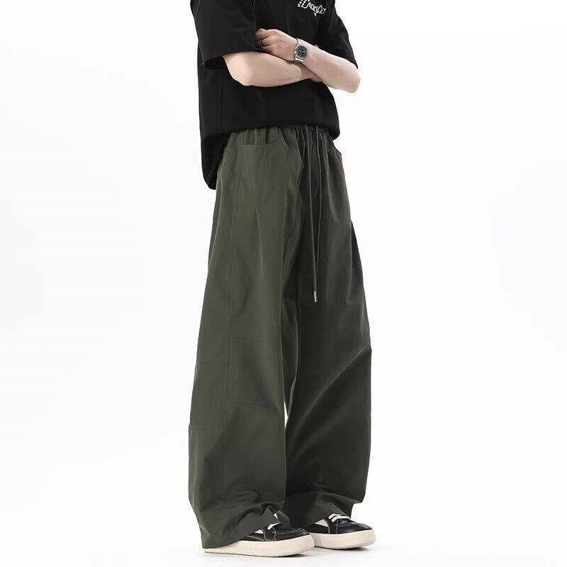 Herren Bequeme Cargo-Hose mit weitem Schnitt Echoarchiv