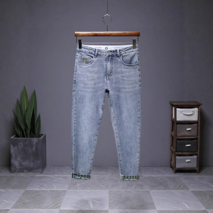 Damen Modische Hochtaillierte Jeans Echoarchiv