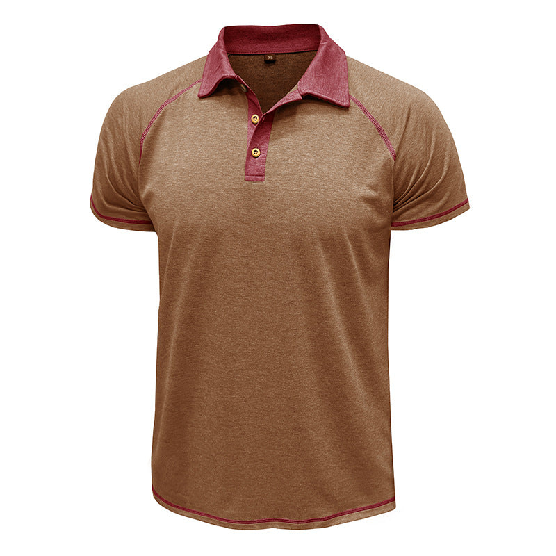 Herren Poloshirt mit kontrastierendem Kragen und hochwertiger Verarbeitung Echoarchiv