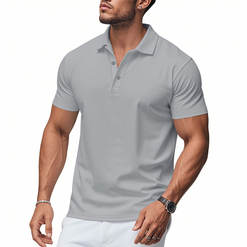 Herren Polohemd mit Echoarchivrnem Schnelltrocknungsstoff und eleganter Passform Echoarchiv