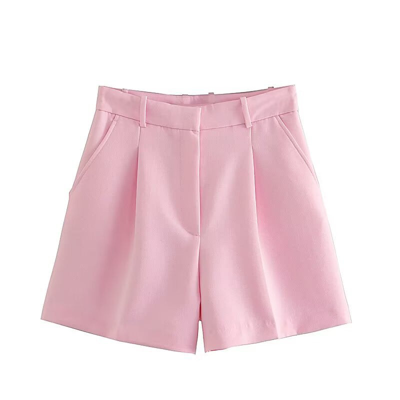 Damen elegante Shorts mit hoher Taille und praktischen Seitentaschen Echo Archiv