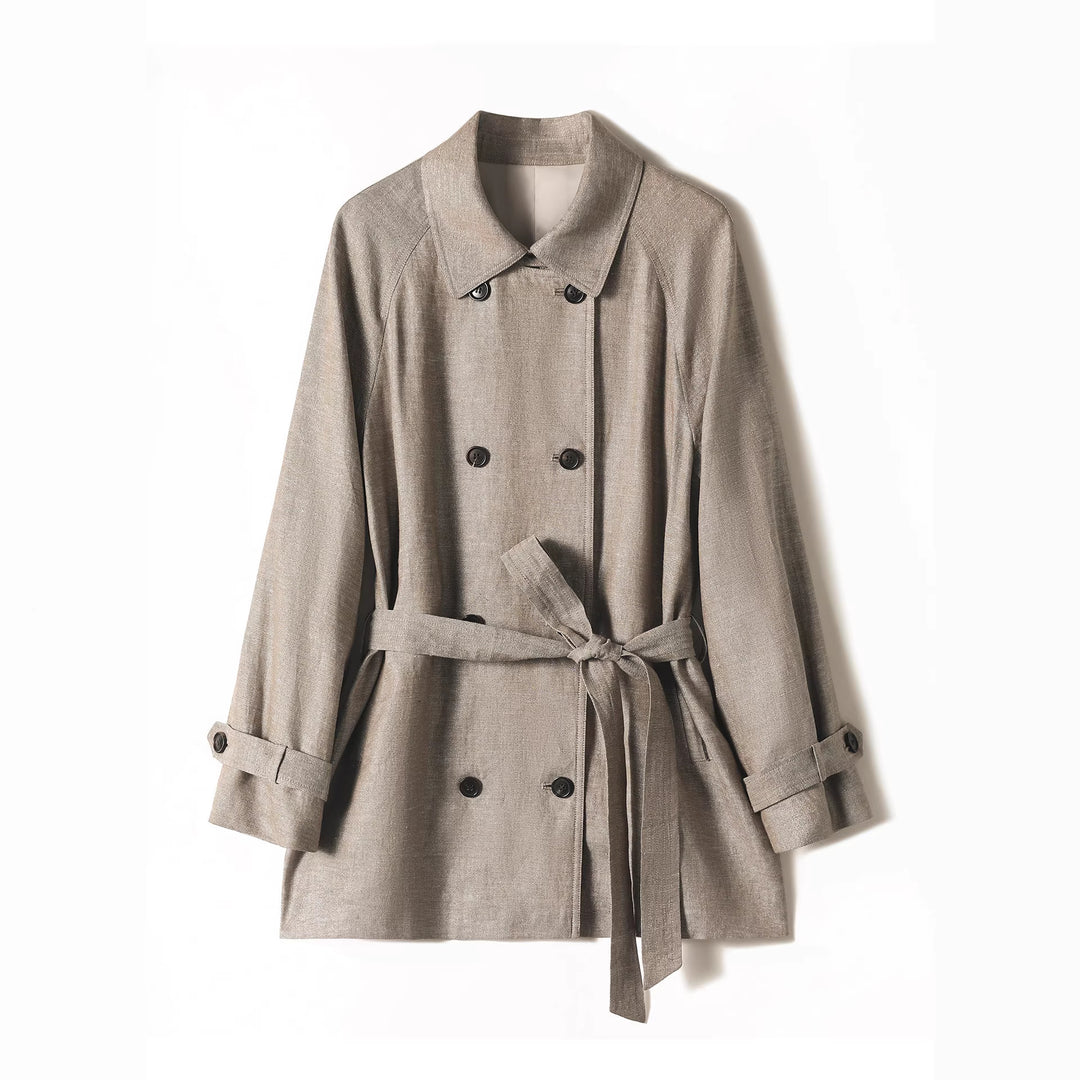 Damen Elegante und zeitlose Trenchjacke Echoarchiv