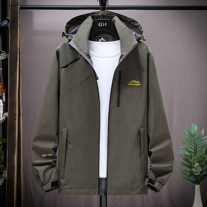 Herren Funktionale Outdoorjacke Echo Archiv