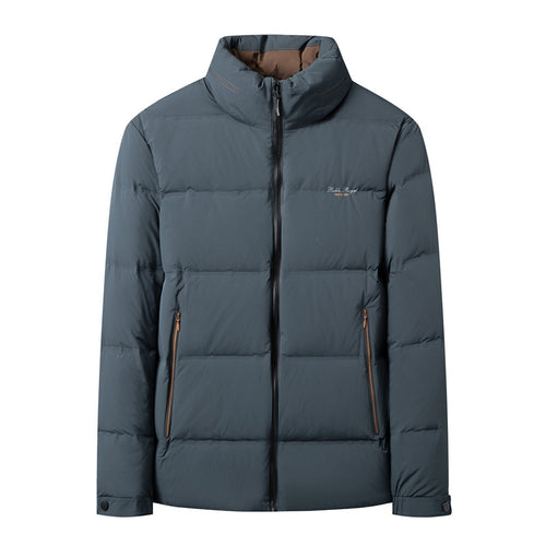 Herren Steppjacke mit Thermofüllung und hohen Stehkragen Echoarchiv