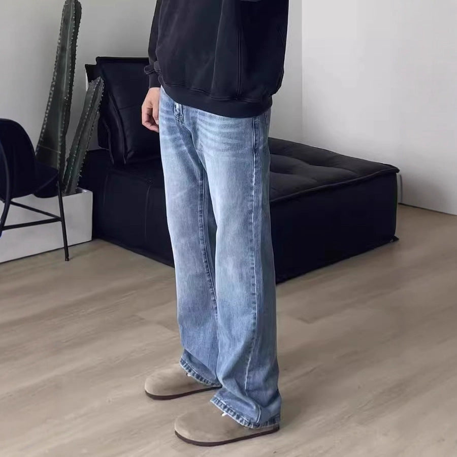 Herren Modische Flared Jeans Echoarchiv
