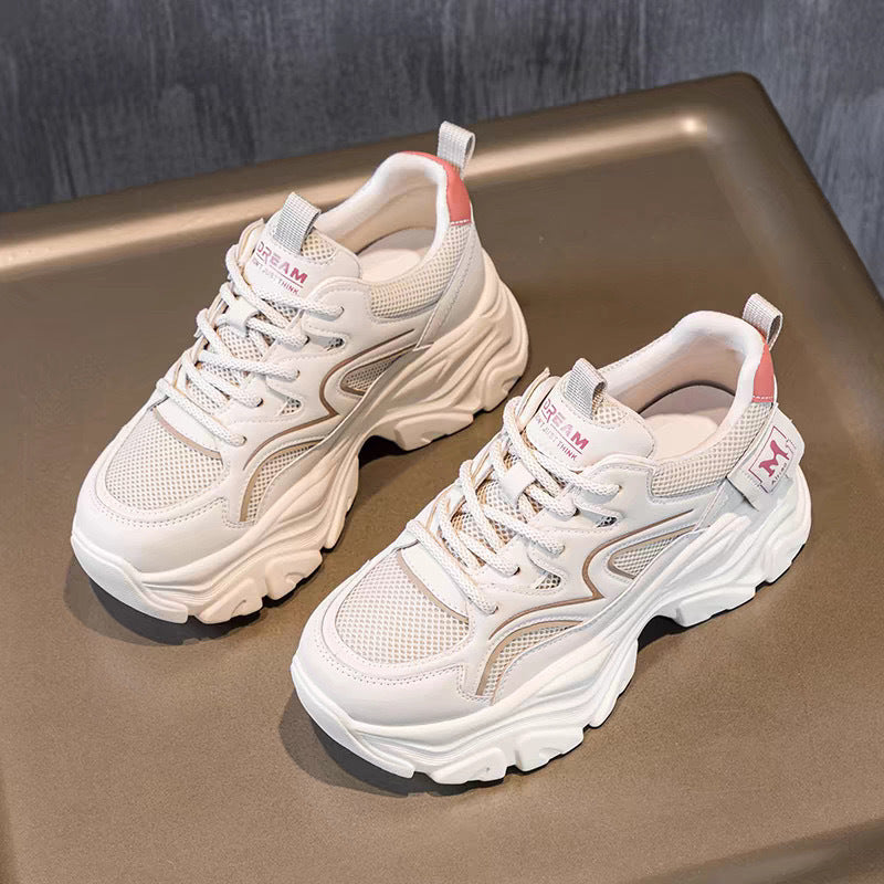 Damen Sportliche Sneakers mit Air Cushion Technologie und atmungsaktiver Mesh-Oberfläche Echo Archiv