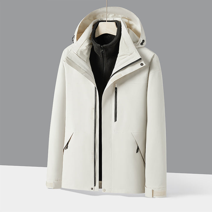Herren Technische und wasserfeste Outdoor-Jacke Echo Archiv