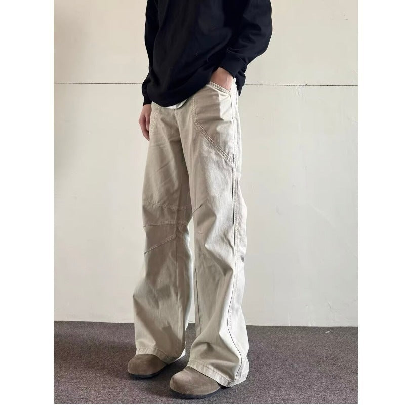 Herren Lässige und bequeme weite Cargo-Hose Echo Archiv