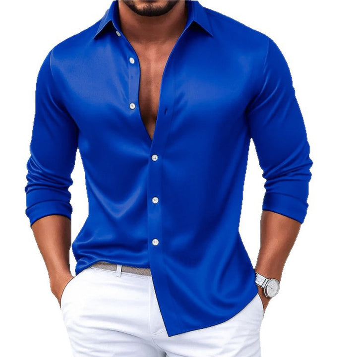 Herren Elegantes Freizeithemd Echoarchiv