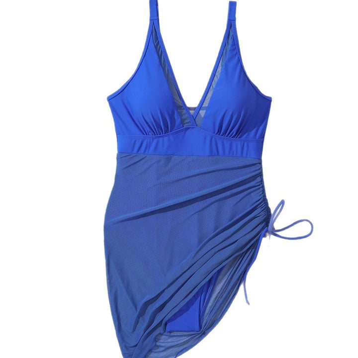 Damen Badeanzug mit verstellbarem Wickelrock Echo Archiv