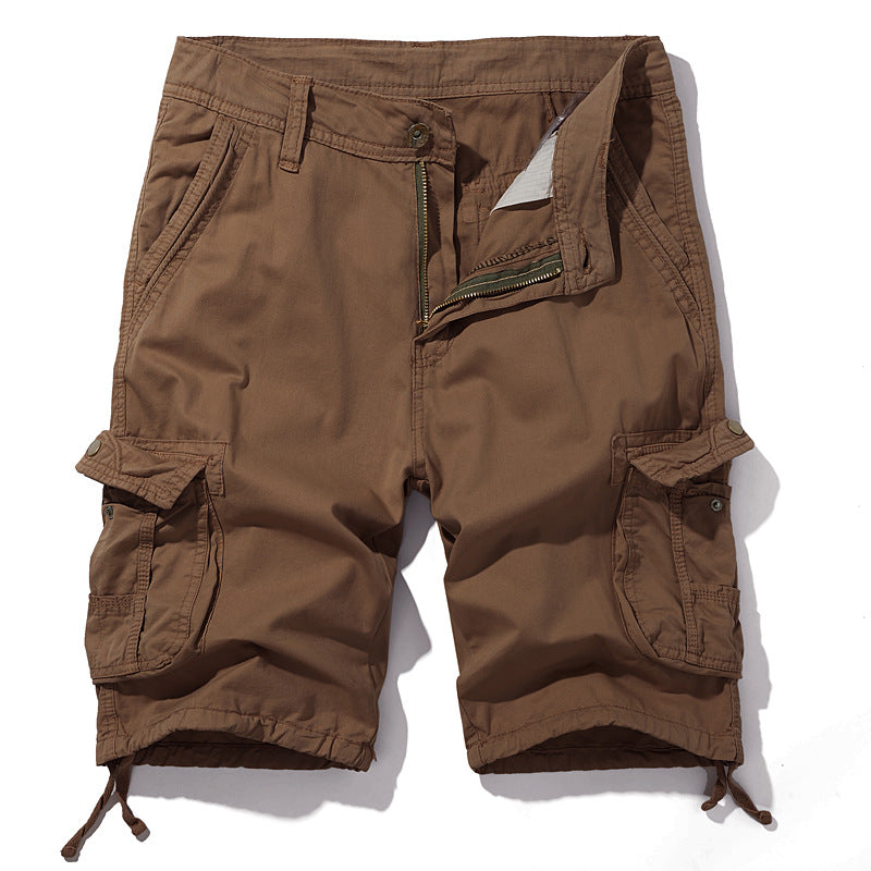 Herren Cargo-Shorts mit praktischen Taschen und verstellbarem Kordelzug Echoarchiv