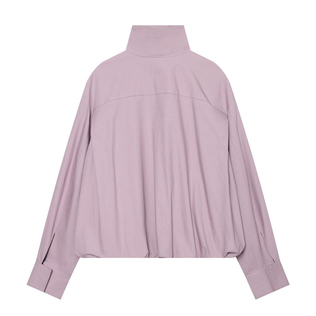 Damen Leichte wattierte Windjacke mit Stehkragen und Polka‑Dot‑Print Echo Archiv