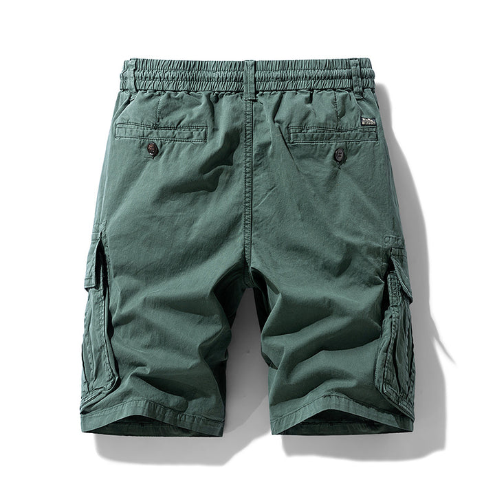 Herren multifunktionale Cargoshorts mit elastischem Bund und praktischen Seitentaschen Echoarchiv