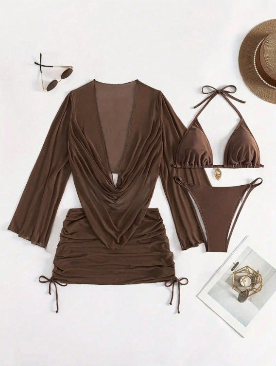Damen Bikini-Set mit elegantem Wickeloberteil – Maréssa