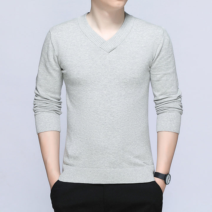 Herren Eleganter V-Ausschnitt Pullover Echo Archive