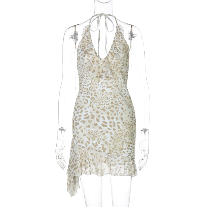 Damen Verspieltes Sommerkleid mit Raffungen und asymmetrischem Saum Echo Archiv