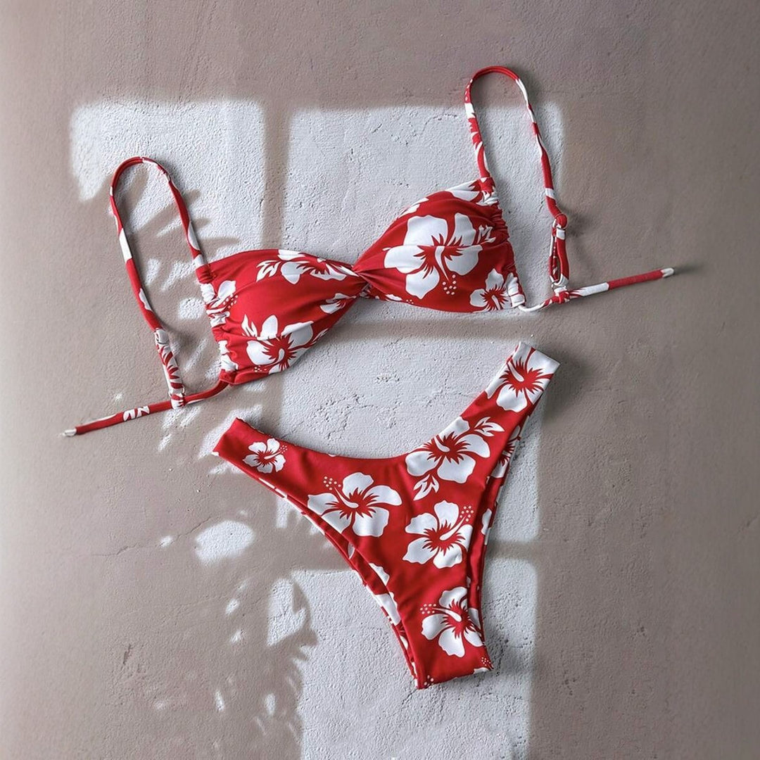 Damen Floral Bikini-Set Echo Archiv