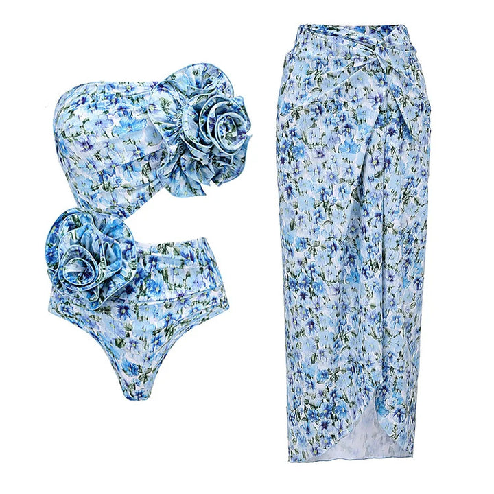 Damen Badeanzug mit bezauberndem Cut-Out-Design und überschnittenem Ausschnitt Echo Archiv