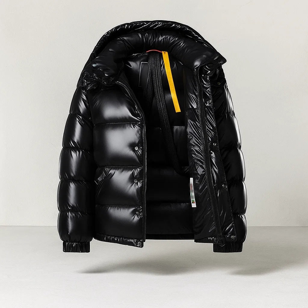 Damen Modische Steppjacke mit Innenfutter – Célinea