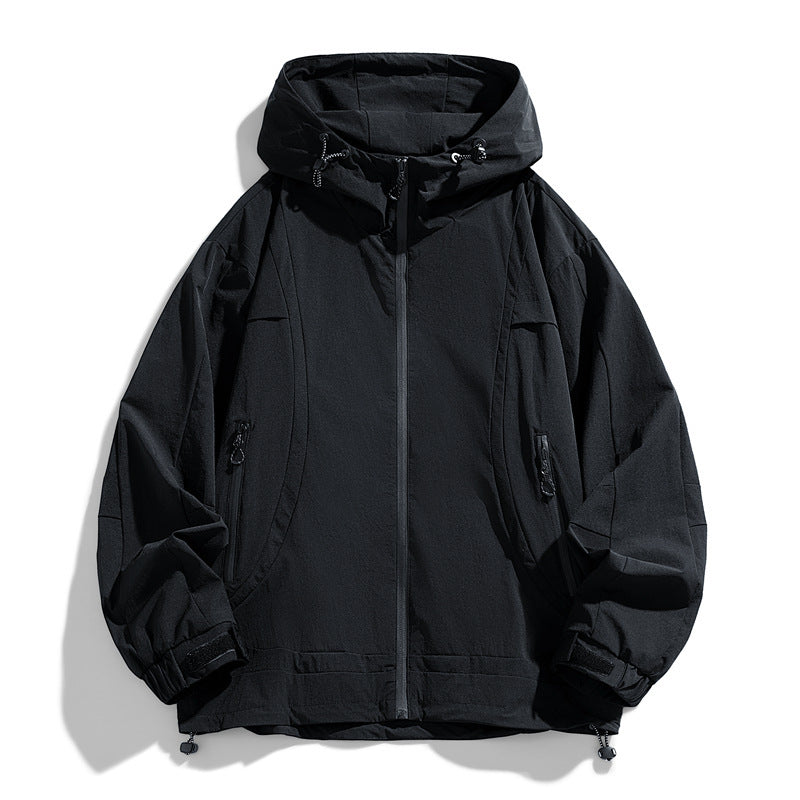 Herren Moderne Outdoor-Jacke Echo Archiv