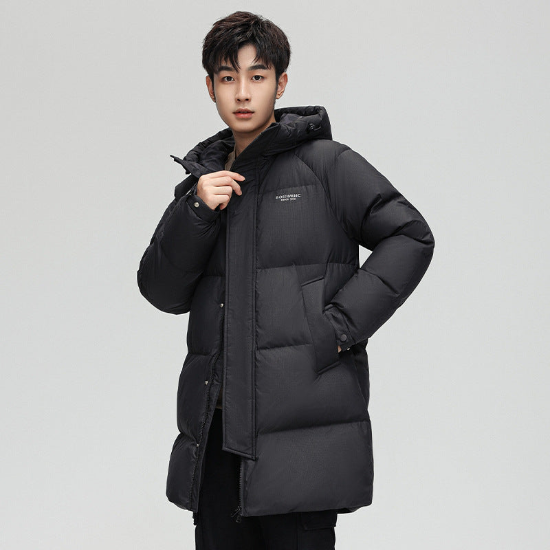Herren Lange Daunenjacke Echoarchiv