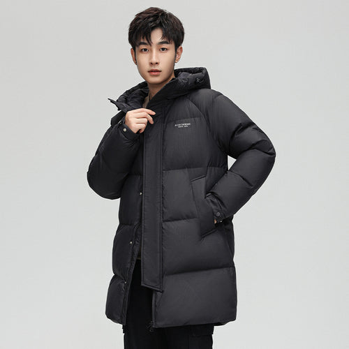 Herren Lange Daunenjacke Echoarchiv